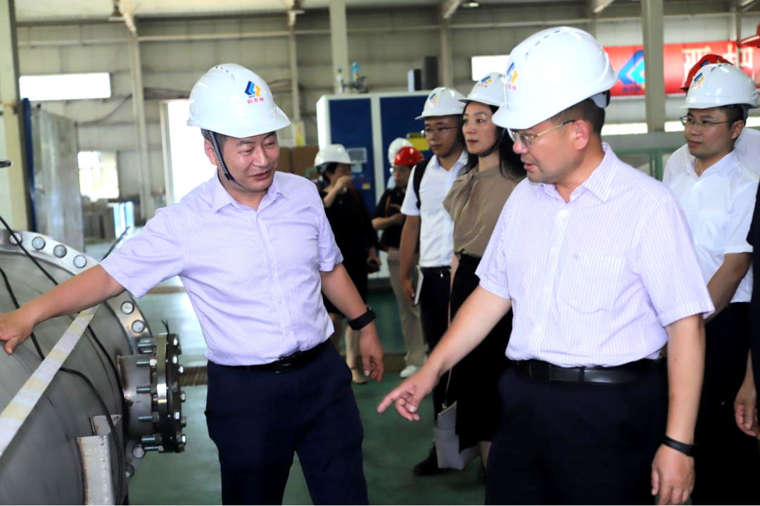 倍頭條 | 熱烈歡迎雅安市政府領(lǐng)導(dǎo)蒞臨倍杰特參觀交流！