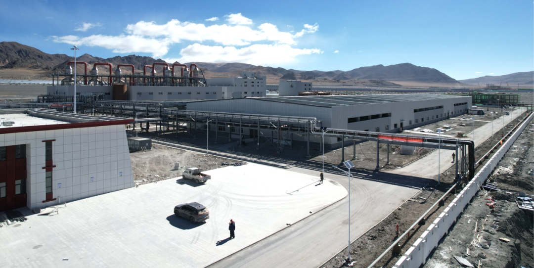 倍頭條 | 扎布耶鹽湖萬噸電池級碳酸鋰項目順利進水，進入試生產！